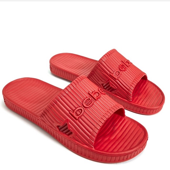 bebe Shoes - BEBE SLIDE SANDALS
